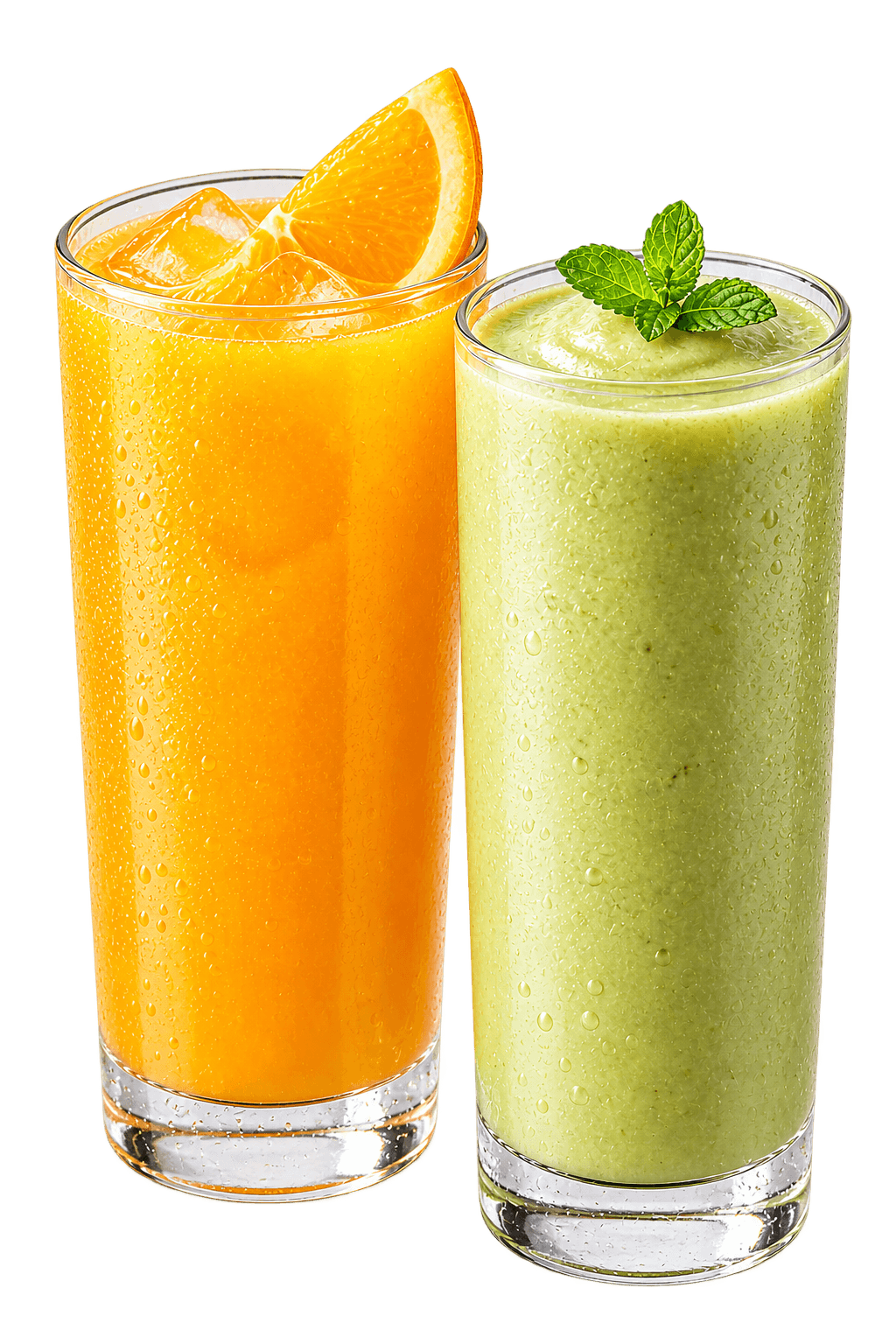 Nước ép trái cây và sinh tố nhiều màu